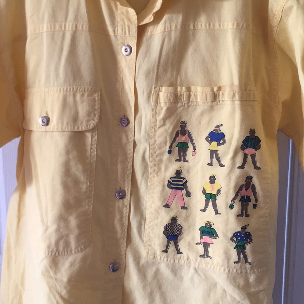 Vintage Rose&Tomato shirt - Picture 3 of 6